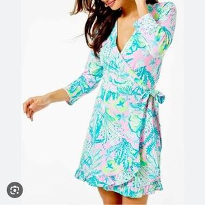 Lilly Pulitzer Jessalynne wrap romper
